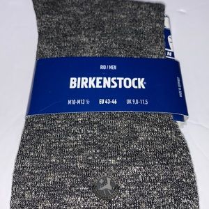 Birkenstock Black Mens Rio Socks